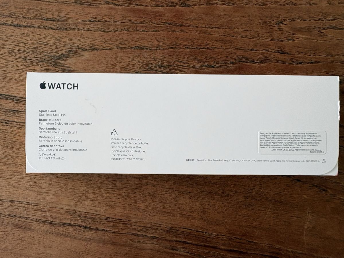 Apple Armbänder & -reifen: Apple Watch Sportarmband neu – Neu und originalverpackt aus Zug von Zug-Queen 1