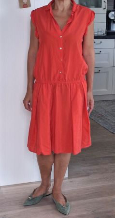 Kleid Seide von Boss gr M