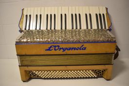 Akkordeon Hohner L Organola Rarität!