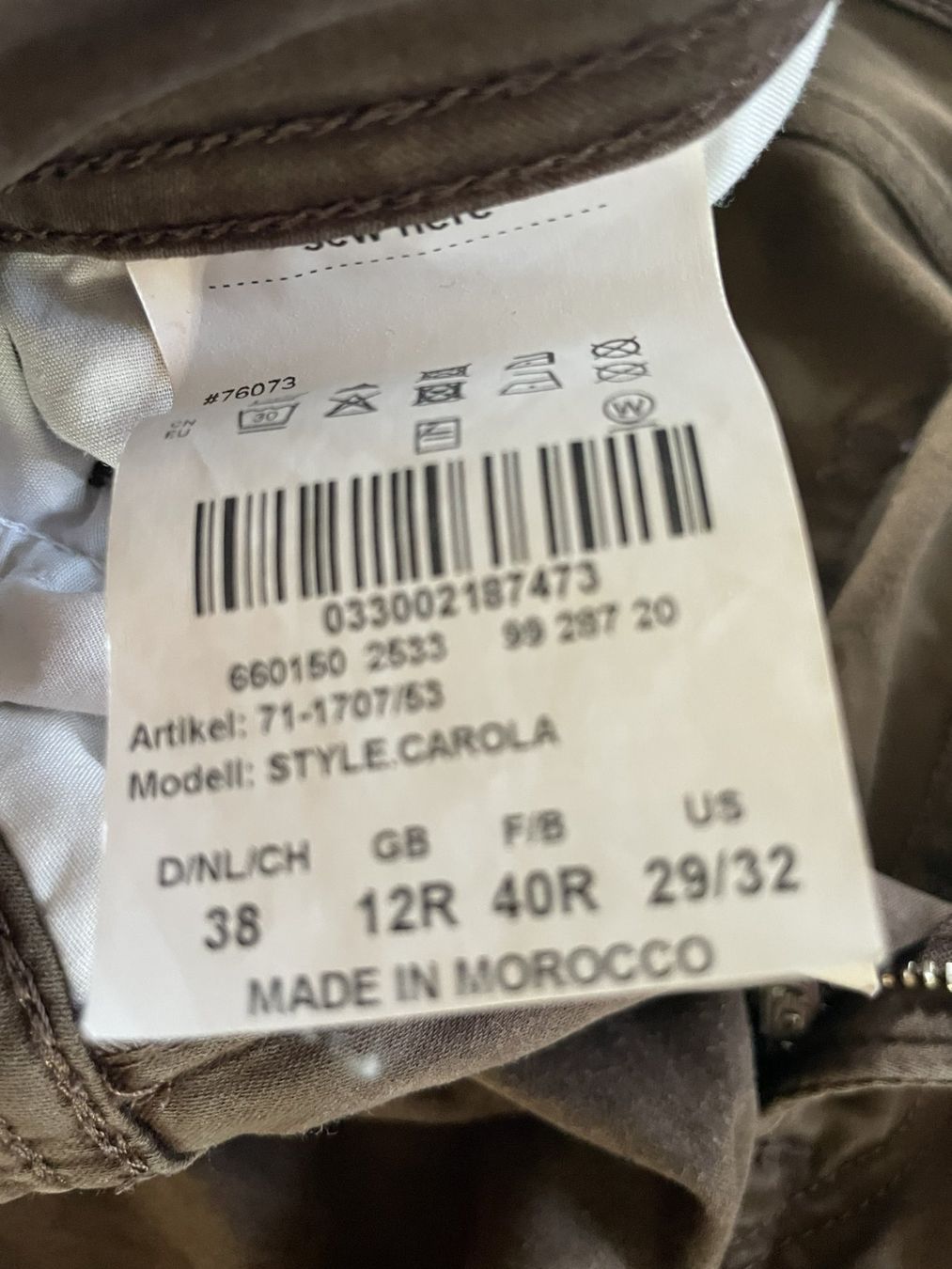 Brax Pantaloni: Hosen Brax Grösse 38 – Usato da Kappelen venduto da Waloga 4