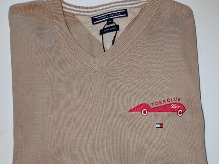 Tommy Hilfiger Herrenpullover, beige, Gr. XL
