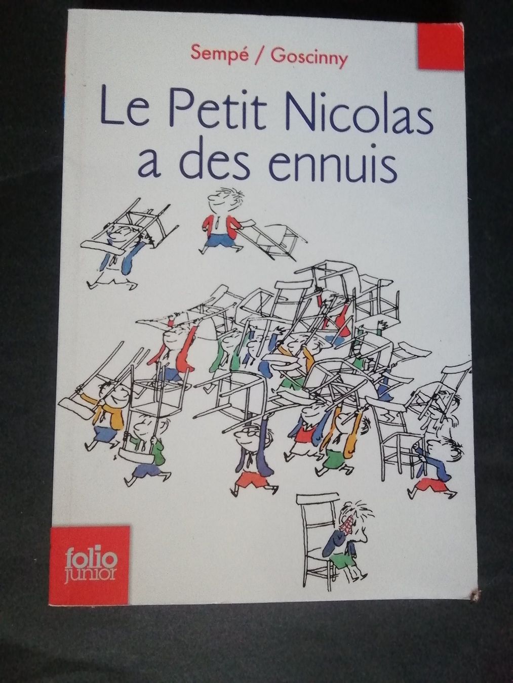 Bücher: Le Petit Nicolas a des ennuis Folio Junior poche – Gebraucht aus Commugny von Juliemimi