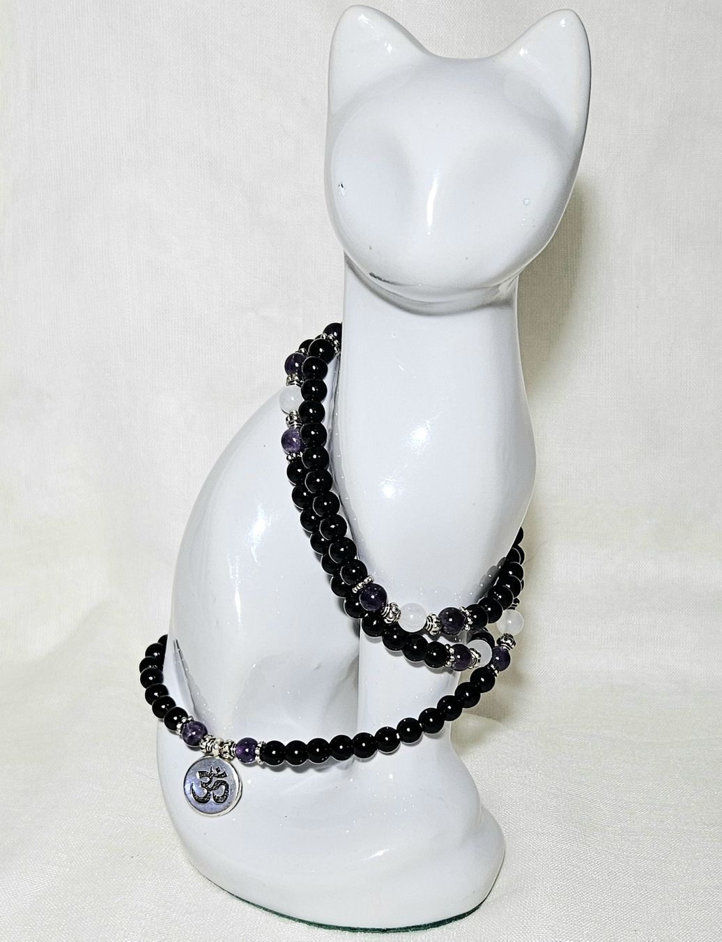 Bracciali & Braccialetti: 108 Mala Perlen OM Armk. - Spendenaktion – Nuovo (secondo la descrizione) da Unterkulm venduto da Nachtigall 4