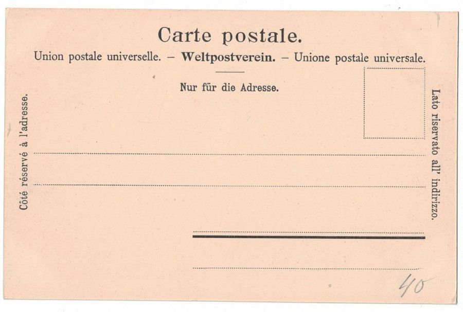 Cartoline postali: Sumiswald, Pension Engelberg, Vorläufer, vor 1900 – Usato da Frauenfeld venduto da POML 1