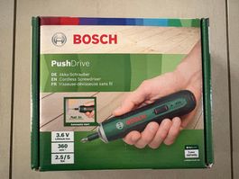 Bosch PushDrive Akku-Schrauber