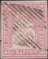 24B mit PF.6, schönes weissrandiges Exemplar. Kat: 140.-+50.