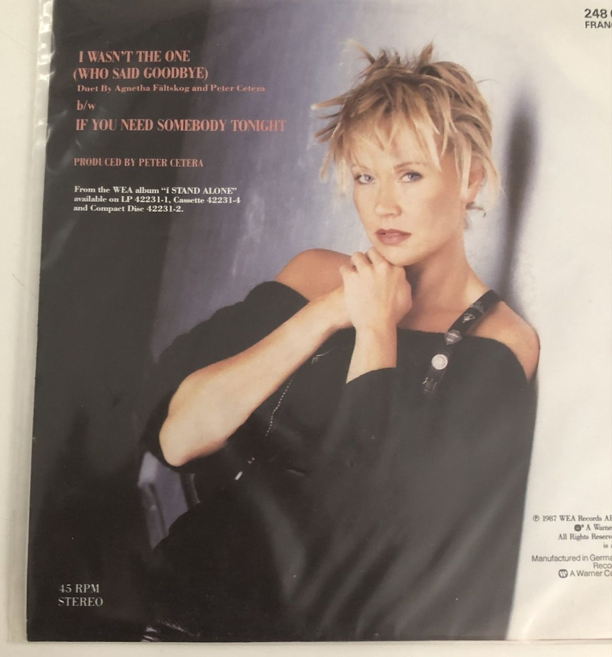 Dischi in vinile: ABBA Jukebox - Agnetha Fältskog Single 80iger – Usato da Wettingen venduto da ABBA-Retro 2