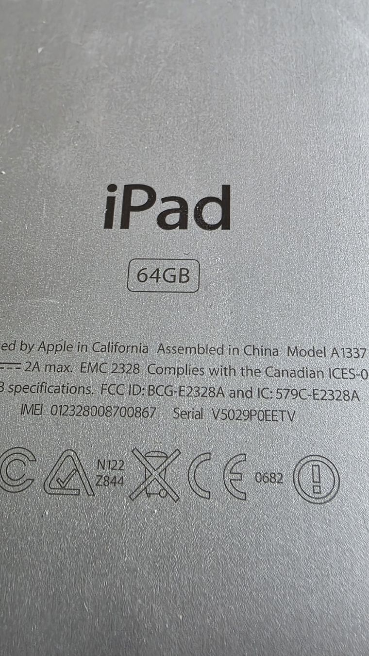 Apple Tablet PC: ipad 2010 1th gen 64 gb  – Usato da Orbe venduto da Orbaus 2