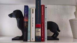 Buchstütze „Gentle Dog“ – Design-Bookend