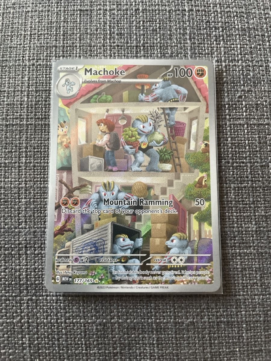 Pokémon Cartes à collectionner: Pokemon, machoke, mew 151, english  – D'occasion à Renens VD par cjneco