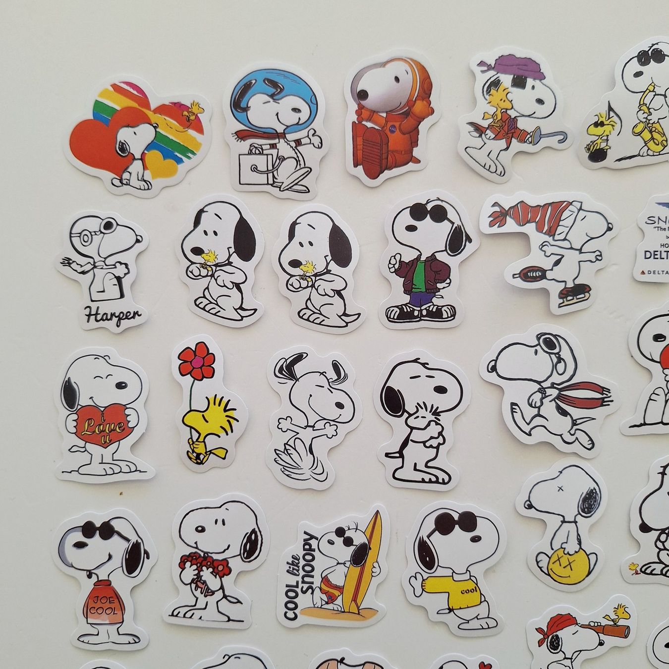 Sticker: 50 Aufkleber Sticker - Snoopy – Nuovo e nell'imballaggio originale da Basel venduto da Kunterbunt12 1