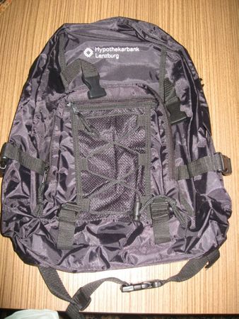 Rucksack schwarz 12lt.