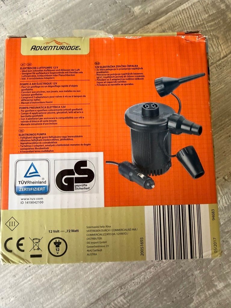 Pumpen & Teile: Elektrische Luftpumpe 12Volt Anschluss – Neu und originalverpackt aus Schaffhausen von mka999 3