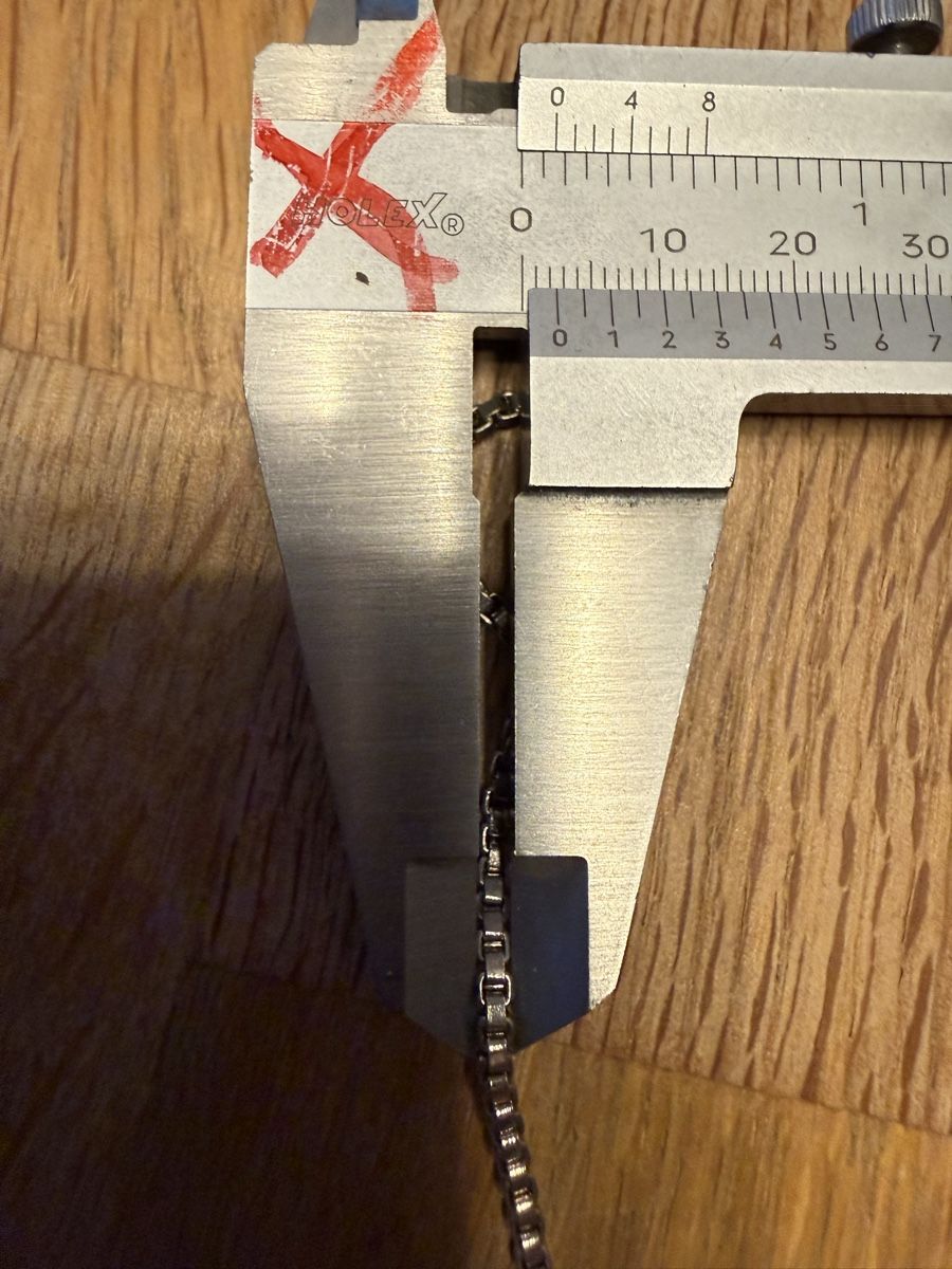 Catenine: Lange Edelstahl Kette Halskette oder Armkette – Nuovo (secondo la descrizione) da Goldach venduto da Donpancho 6