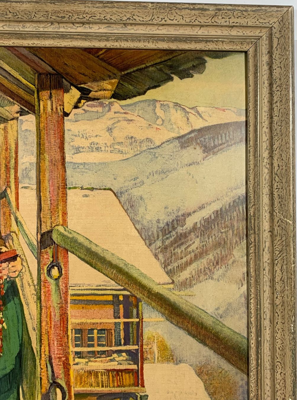 Grafiken & Lithographien: Edouard Vallet  (1876-1929) Lithographie – Gebraucht aus Root von  4