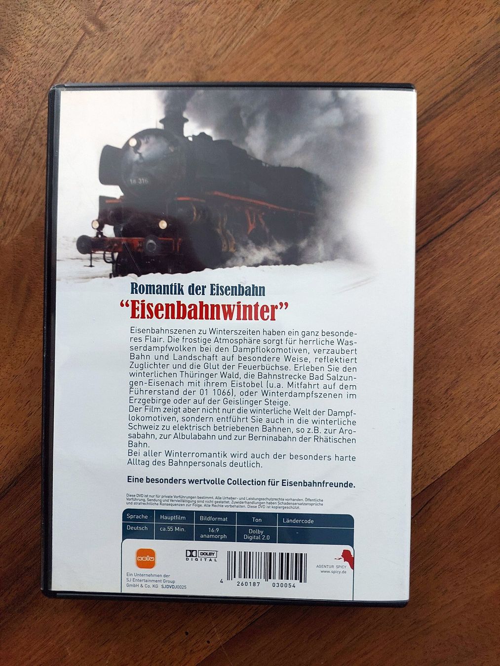 Alle DVDs: Romantik der Eisenbahn - Eisenbahnwinter - DVD – Gebraucht aus Schönenwerd von Steidi 2