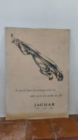 Vintage Jaguar poster
