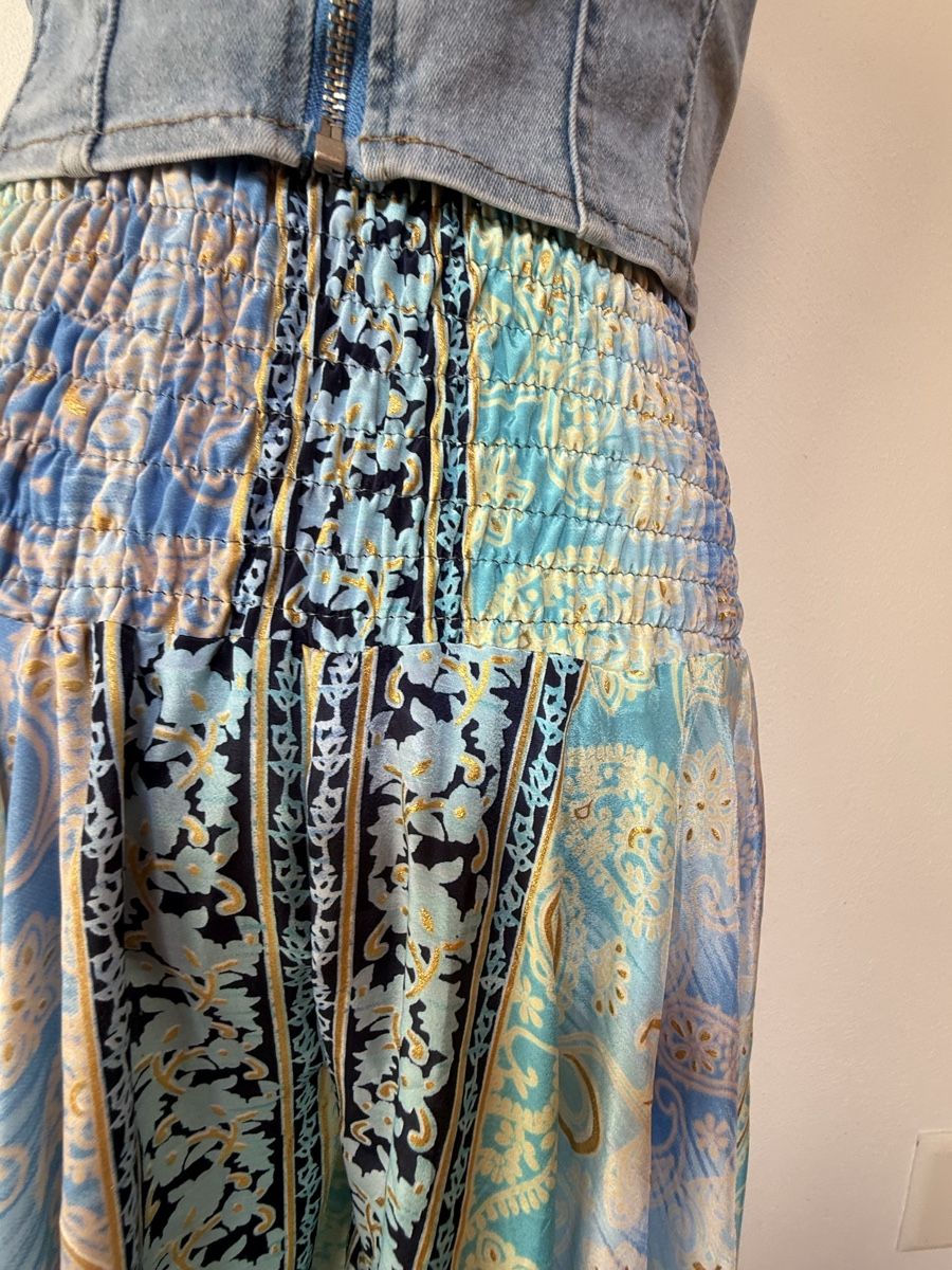 Gonne: Boho Maxihosenrock aus Seide – Nuovo (secondo la descrizione) da Sigriswil venduto da ck56 1