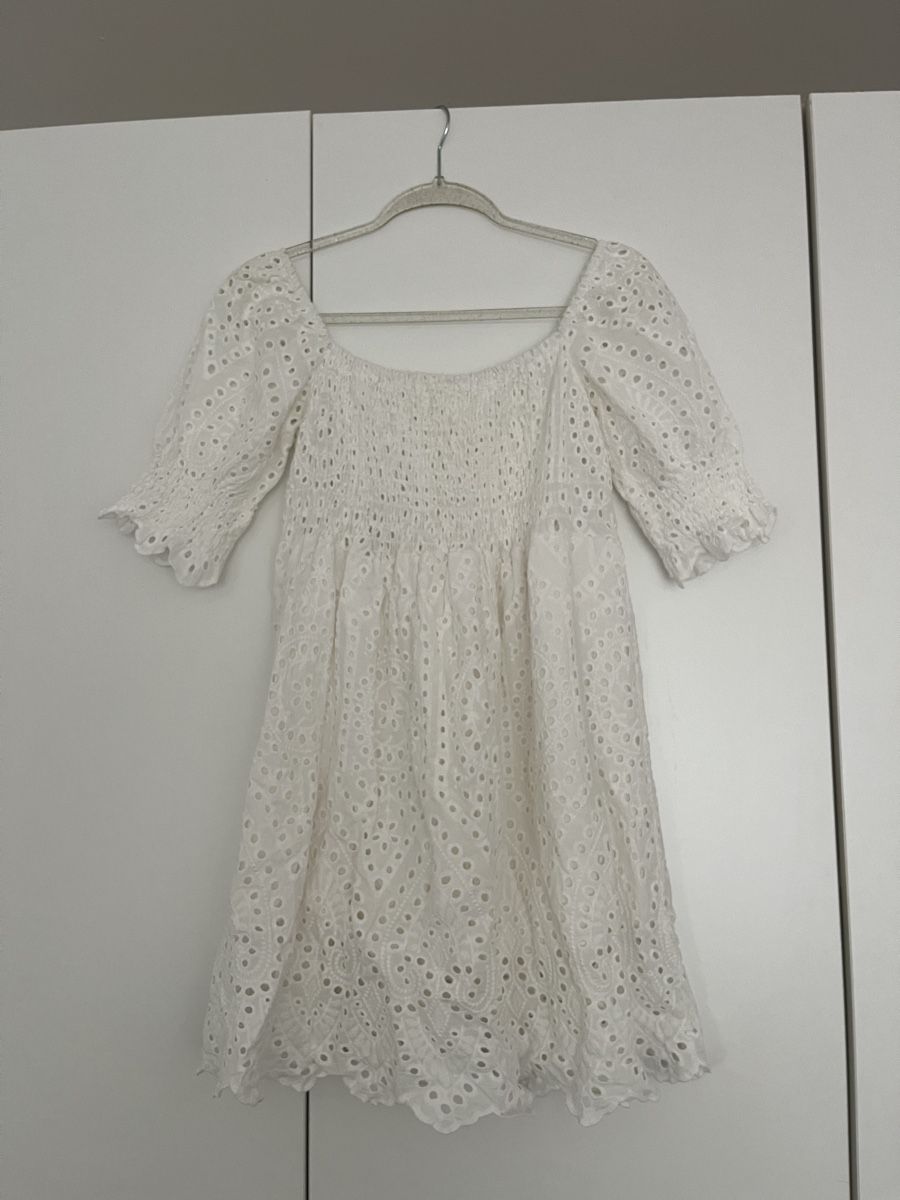 Vestiti: Sommerkleid Weiss Grösse S/M – Usato da Oberrieden venduto da sha_kzs8