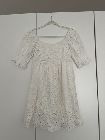 Sommerkleid Weiss Grösse S/M