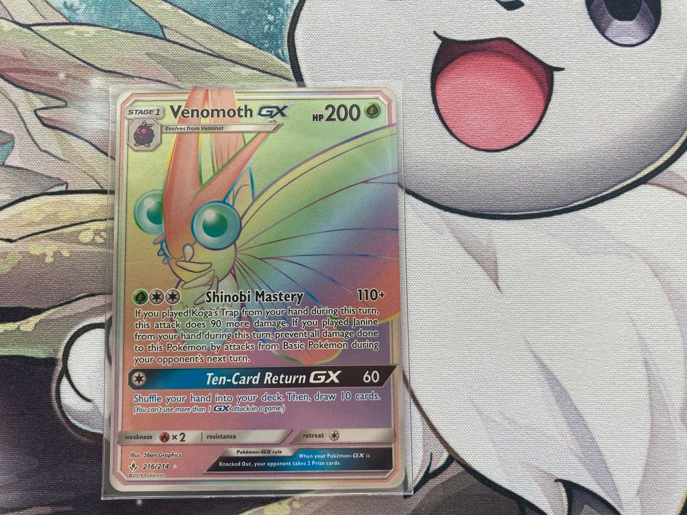 Pokémon Venomoth GX Rainbow Kaufen auf Ricardo