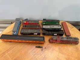 Lot an Modelleisenbahn Loks und Wagen