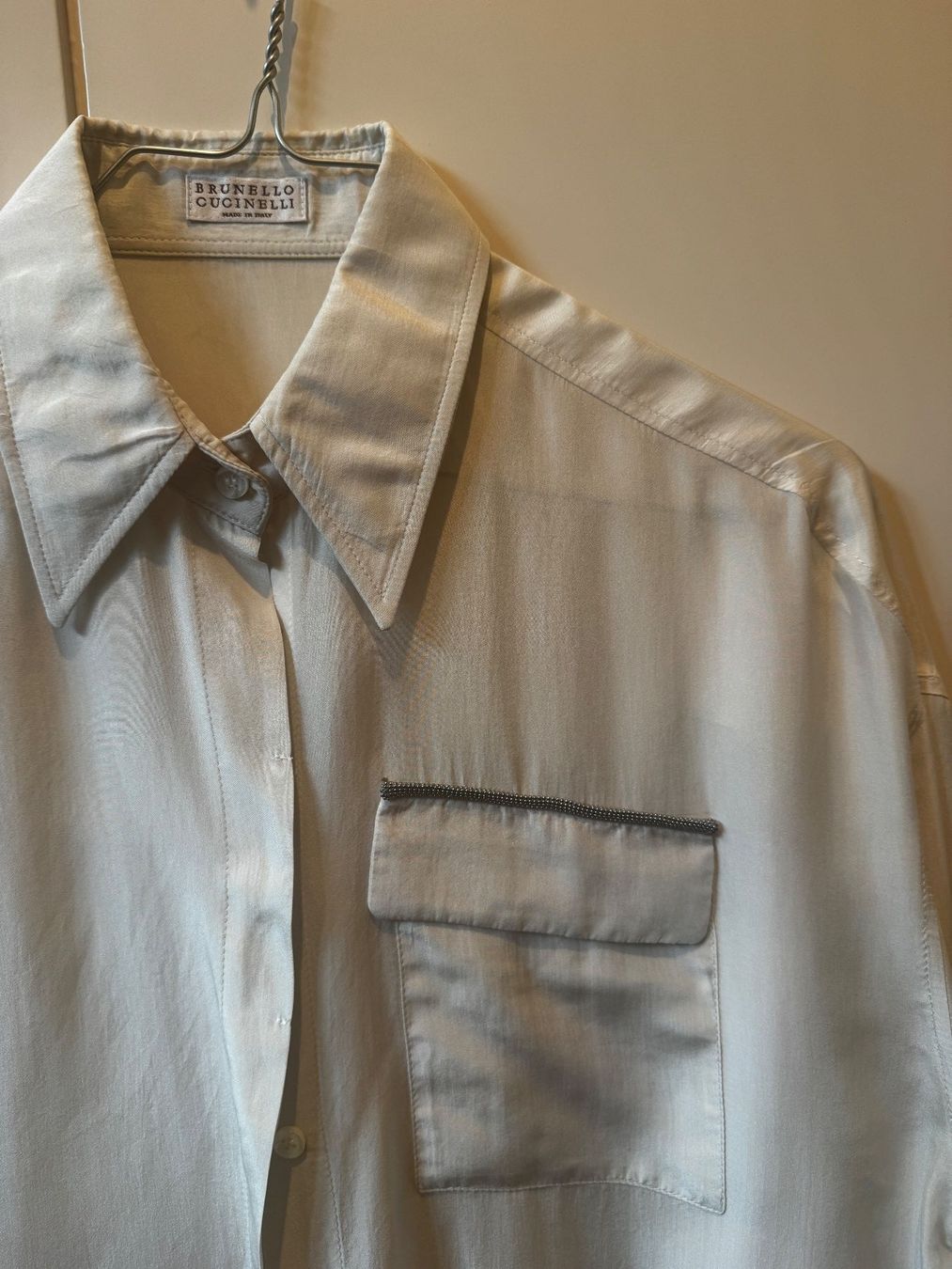 Brunello Cucinelli Chemisiers: Brunello Cucinelli Seidenbluse – D'occasion à Baar par Arina2 3