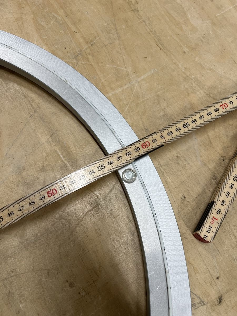 Ferramenta: Drehscheibe, Drehteller, 60cm Durchmesser, Alu mit Kugeln – Nuovo (secondo la descrizione) da Perlen venduto da Chregle1 1