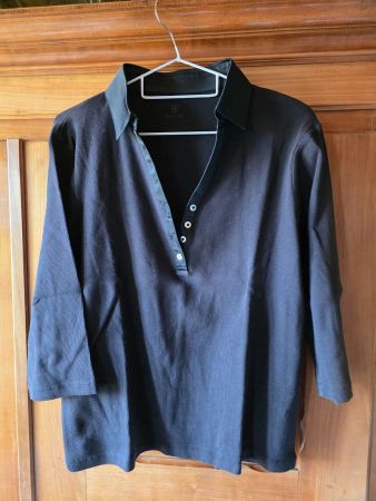 leichtes Damen Polo Shirt Basler Grösse 44 Baumwolle