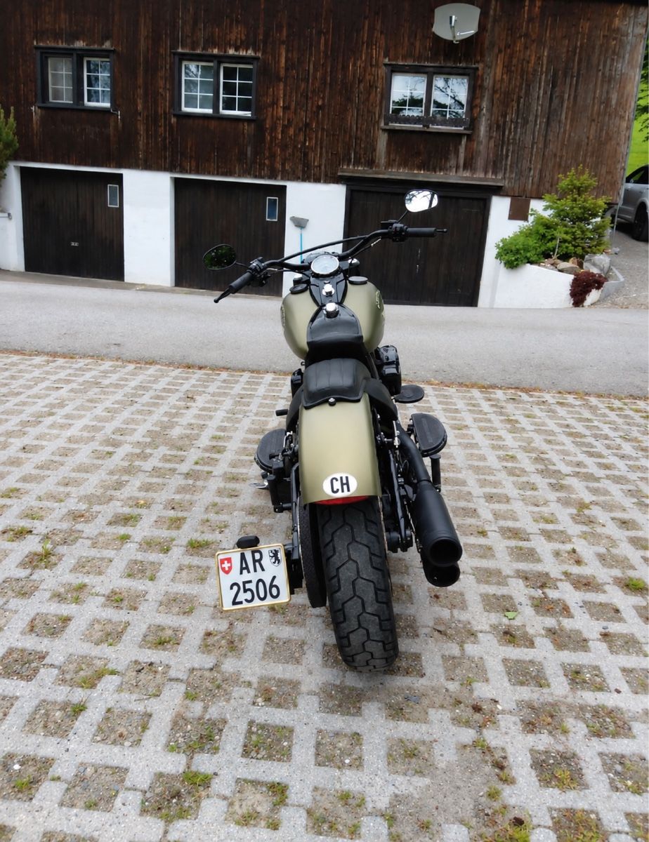 Harley-Davidson Chopper: Harley-Davidson Softail Slim S FLSS – Usato da Amriswil venduto da Mr.M.S 2