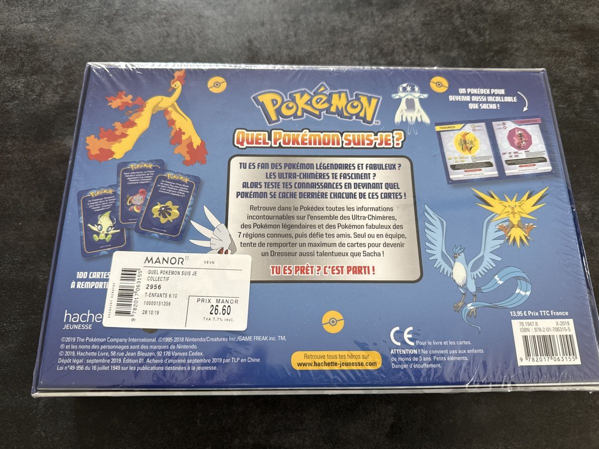 Giochi: Jeu quizz neuf Pokemon – Nuovo e nell'imballaggio originale da Blonay venduto da Simba1094 1