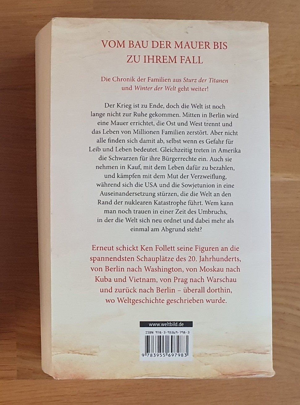 Libri: Sturz der Titanen / Ken Follett – Usato da Emmenbrücke venduto da Re6020 1