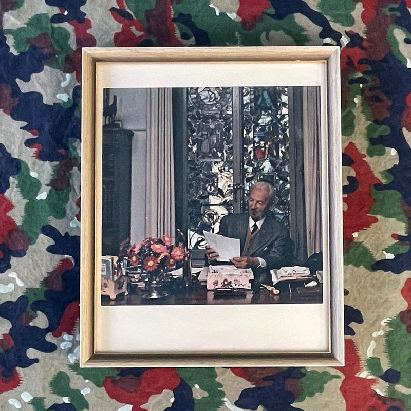 Foto & Immagini: Altes Bild General Guisan im Arbeitszimmer – Usato da Uerkheim venduto da fabulafero