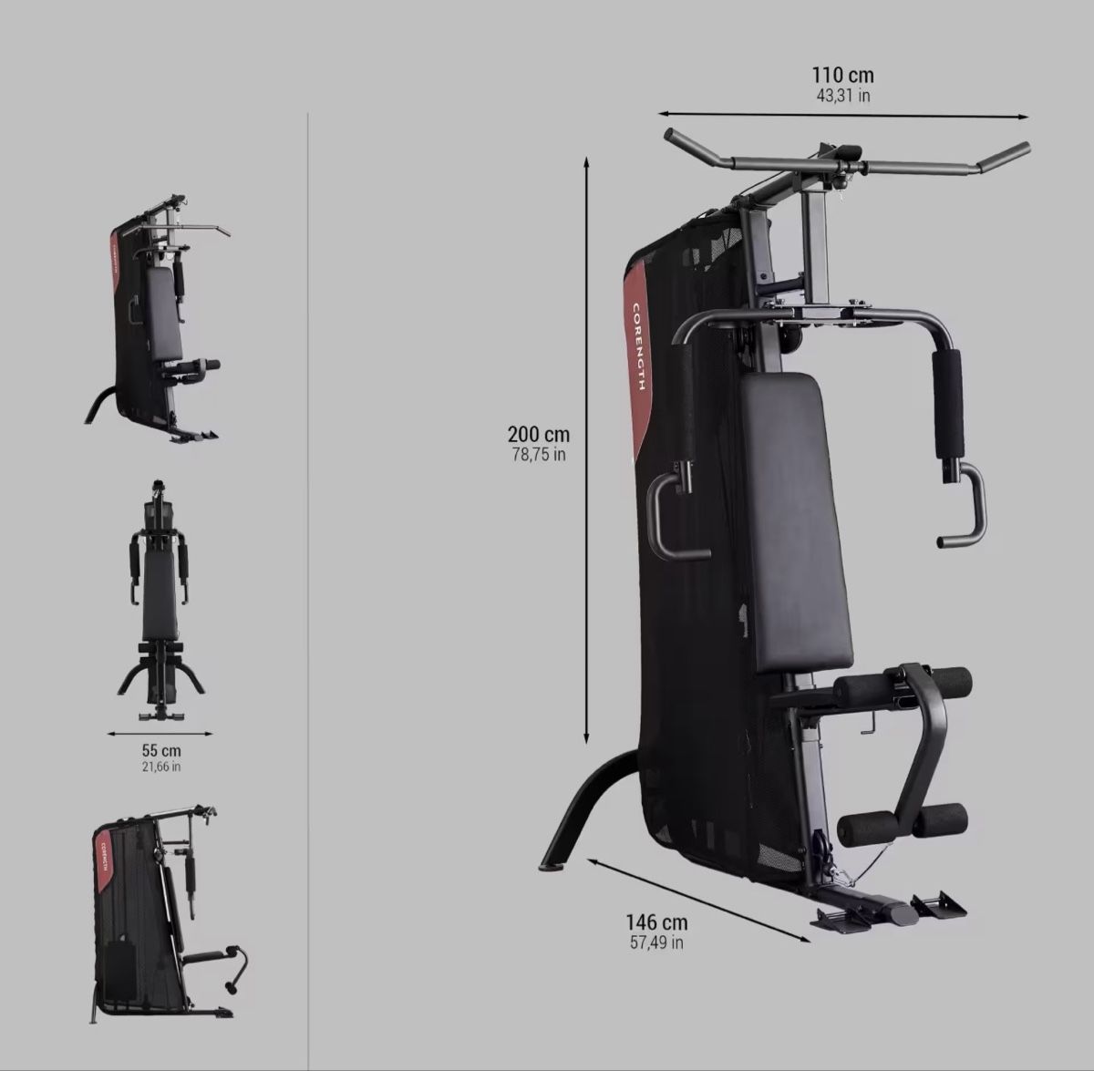 Decathlon Vélos d'appartement: Kraftstation – D'occasion à Müntschemier par jay_c5kz 1
