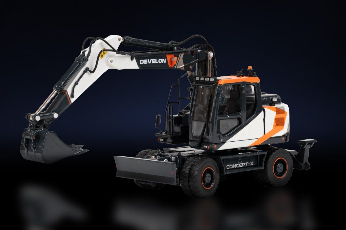 Kit di modellismo & Modellini statici: IMC/Develon16-1016 DX165 Wheleed Loader Exccavator Concept X – Nuovo (secondo la descrizione) da Dagmersellen venduto da FBM-Bacheli 3