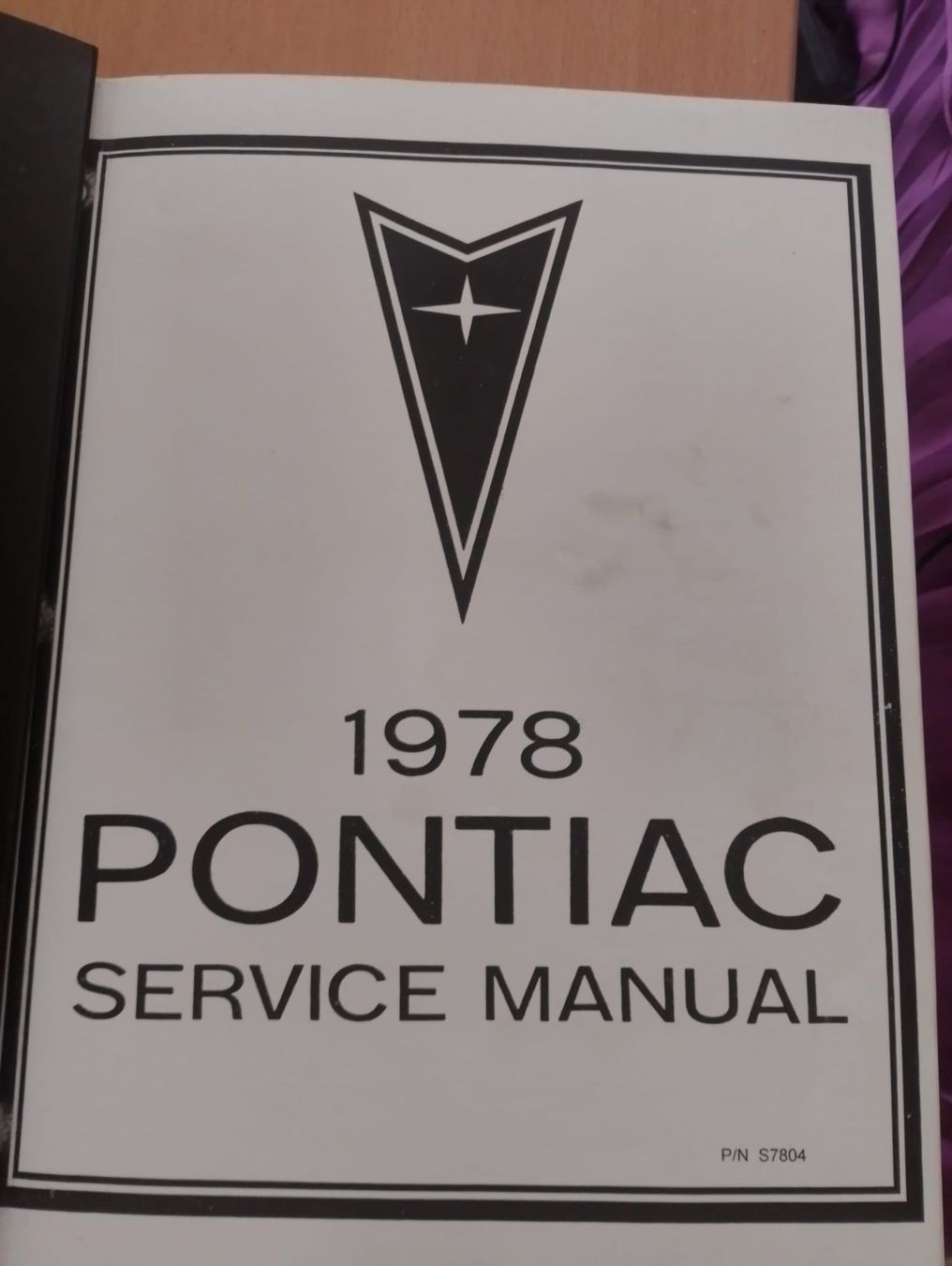 Libri: 1978 Pontiac REPAIR MANUAL – Usato da Dulliken venduto da Airliner2 1