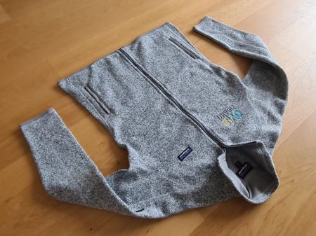 Patagonia Fleece Jacke/ grau Gr. M