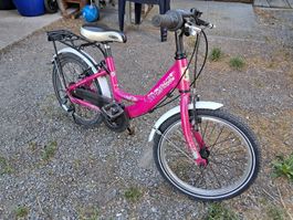 Mädchenfahrrad Mustang 18 Glitter Pink guter Zustand