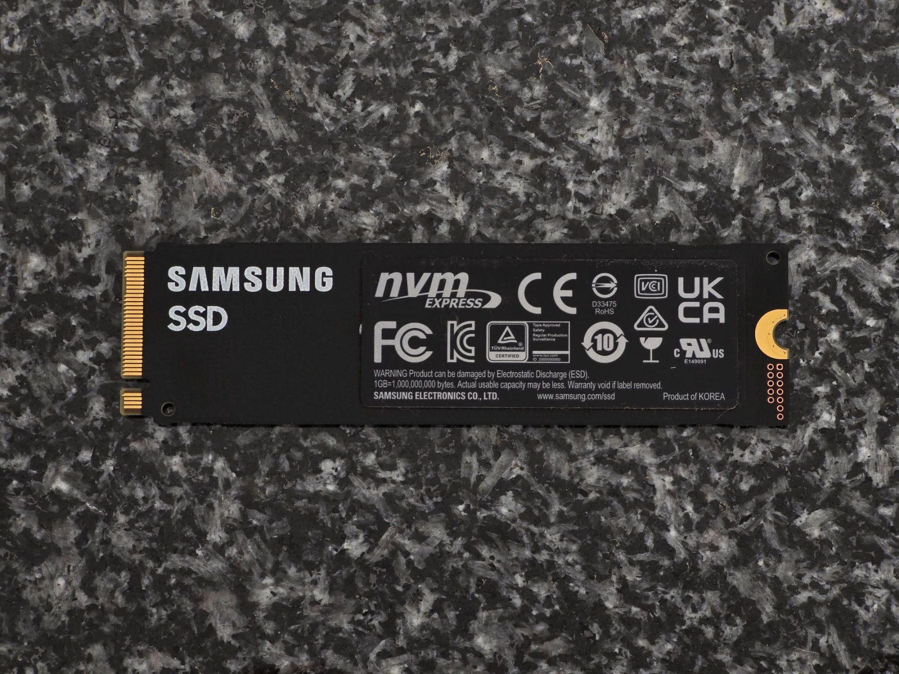 Samsung Harddisks: Samsung 980 PRO SSD 500 gb – Gebraucht aus Pregassona von mos_c5r7