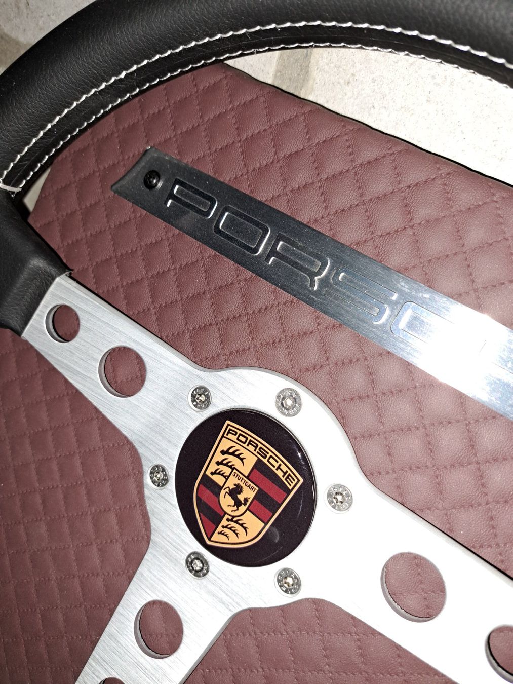 Garderobe: Garderobe Schlüsselbrett Porsche Lenkrad Oldtimer – Neu (gemäss Beschreibung) aus Widnau von Senna7 4