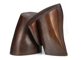 Magnifique Sculpture Skulptur bronze Mira Recanati 50cm