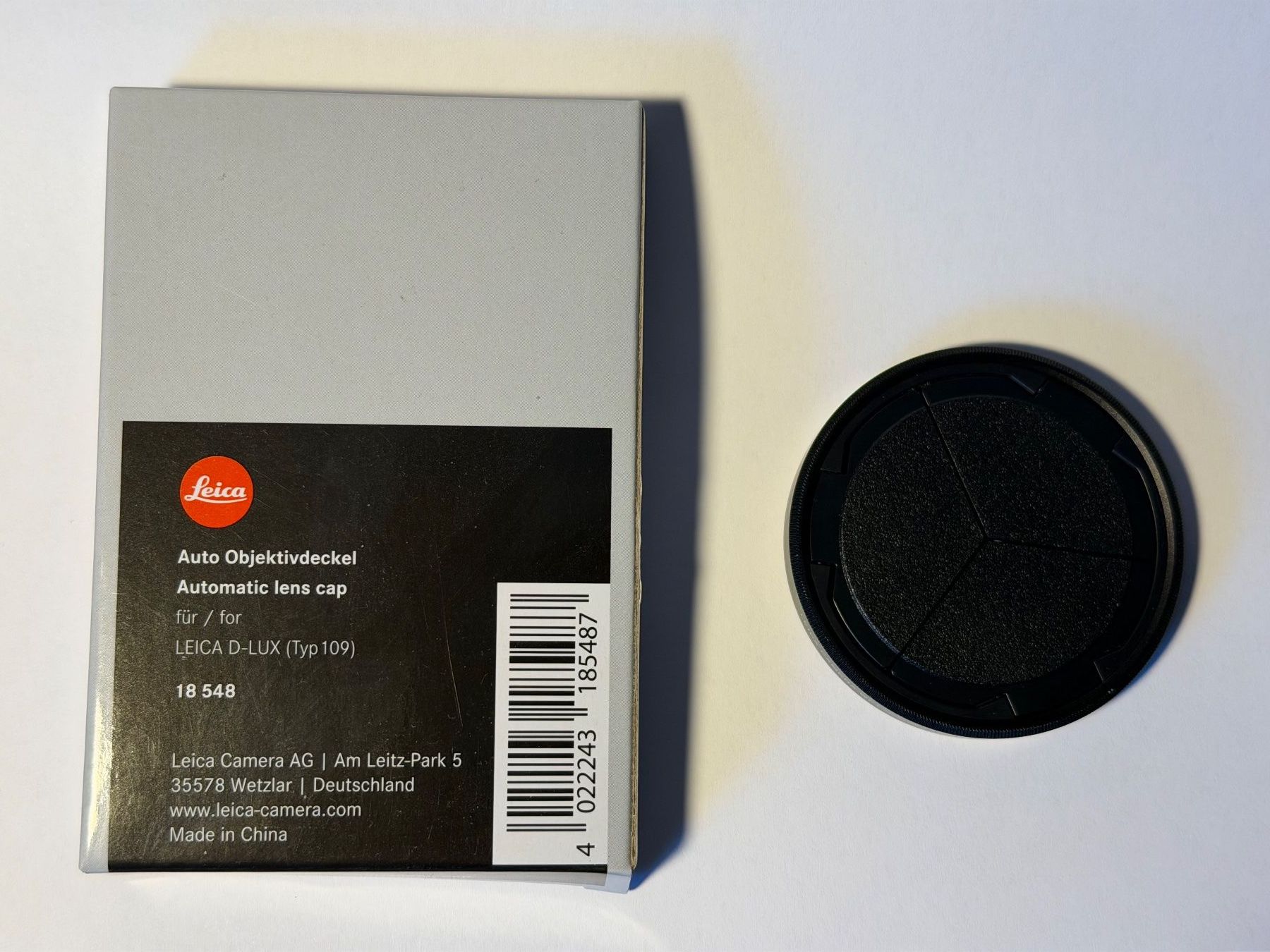 Leica Obiettivi: Leica D-Lux automatischer Objektivdeckel  Automatic Lens cap – Usato da Rehetobel venduto da justleg0304 1