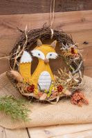 Türkranz Fuchs - tolle Deko und Geschenk für Sommer / Herbst