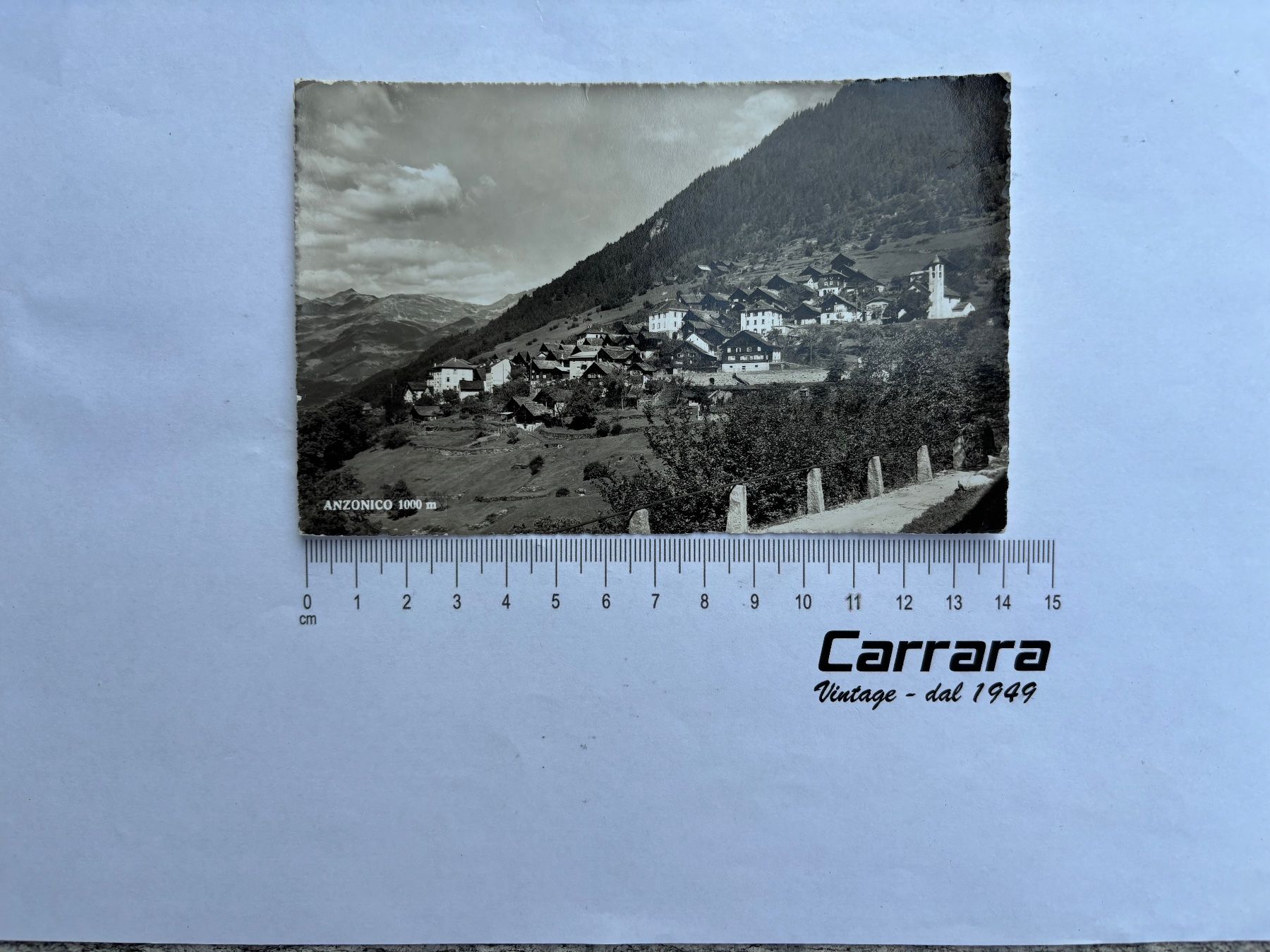 Ansichtskarten: Postkarten Tessin Anzonico 1000m – Gebraucht aus Chiasso von Carrara-Modellismo