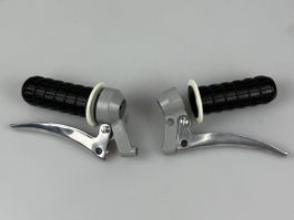 Mofa Griffsatz oldie neu grau