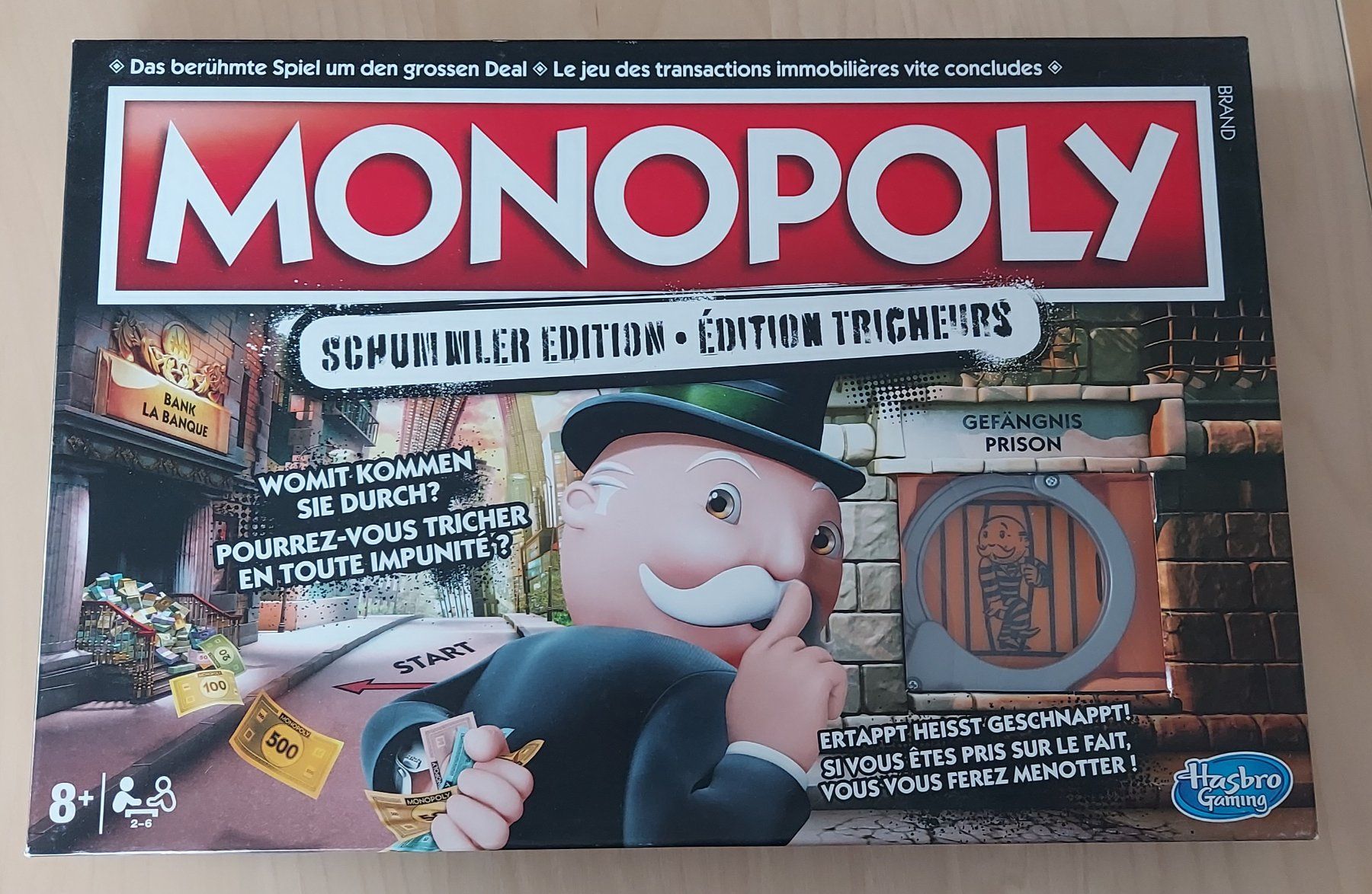 Hasbro Giochi: Monopoly Schummler Edition – Nuovo (secondo la descrizione) da Läufelfingen venduto da Rubine