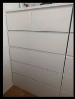IKEA MALM Kommode Weiss 80x48x123 cm