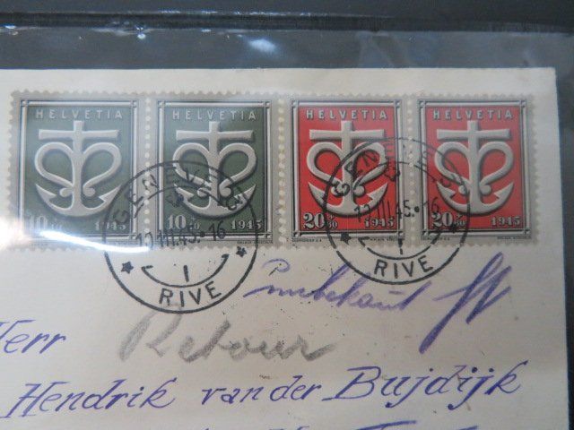 Tutti i francobolli: Alter Brief  1945 – Usato da Pfyn venduto da sagenruthe 1