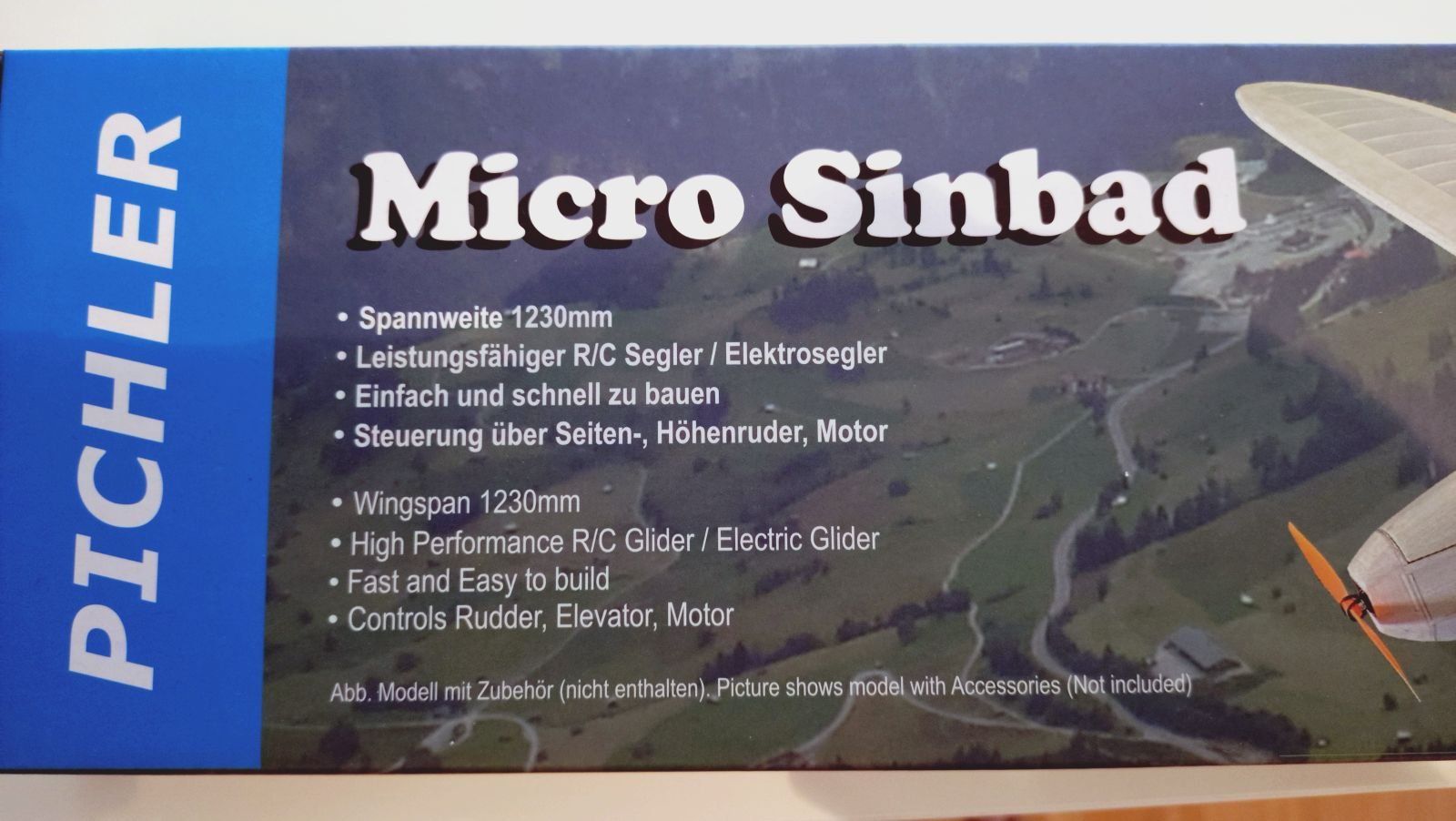 Modellismo RC: Pichler Micro Sinbad Elektro-Modell – Nuovo e nell'imballaggio originale da Grüningen venduto da Stargazer 2