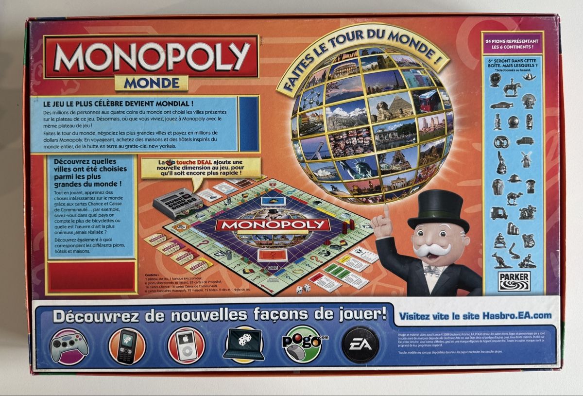 Hasbro Giochi: Monopoly Monde – Usato da Zürich venduto da mattek7 1